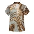 thumbnail image 4 of Cameland Women Summer Casual Short Sleeve T-Shirt Button Round Neck Pullover Blouse Tops, 4 of 5