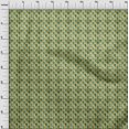 thumbnail image 4 of oneOone Cotton Poplin Twill Green Fabric Abstract Sewing Material Print Fabric By The Yard 56 Inch Wide, 4 of 5