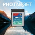 thumbnail image 2 of Tarjeta de memoria CFexpress tipo B LEKUTAS 128 GB R1600 MB/s W1000 MB/s, 2 of 6