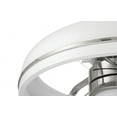 thumbnail image 5 of TYL24WPLN3 Craftmade Lighting Taylor - 18W 1 LED Fandelier-16.99 Inches Tall and 20 Inches Wide-White/Polished Nickel Finish, 5 of 19