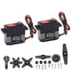 thumbnail image 2 of Servo digital para coche RC, 2 piezas QY3240MG Servo de engranaje de metal de alta velocidad Servo digital de torsión altamente versátil, 2 of 8