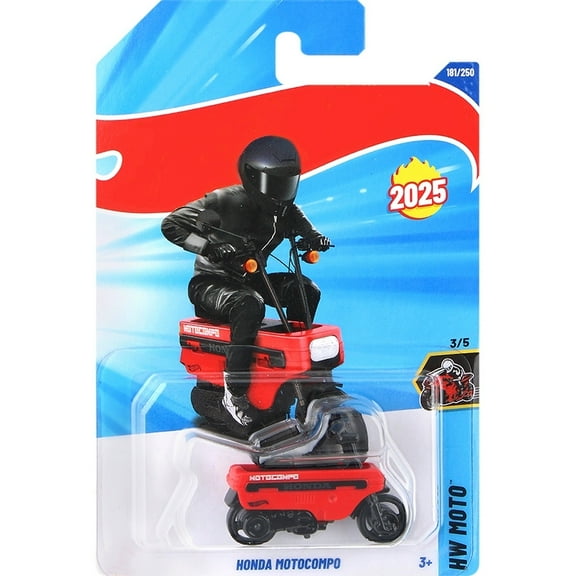 HW 2025 Honda Motocompo (Red) HW Moto
