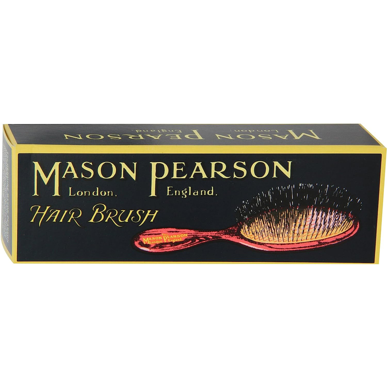 Bristle Mason Ruby Dark Brush Pocket SB4 Pure Pearson Hair Sensitive