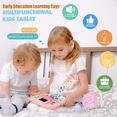 thumbnail image 6 of UUGEE Montessori Learning Toys for 1 Year Old Boys Girls Toddler Touch Tablet Kids Electronic Interactive Toy with ABC Spelling Music Function, 6 of 7