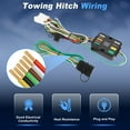 thumbnail image 5 of 4 Pin Trailer Wiring Harness 56480/118827 Towing Hitch Wiring Kit for Toyota Highlander 2020 2021 2022 2023 2024 Connector Towing Harness Converter, 5 of 7