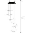 thumbnail image 2 of Cadena de luces solares colgantes con campanillas de viento: luces decorativas para exteriores para patio, porche y jardín, 2 of 5