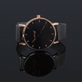 thumbnail image 4 of Kcodviy Men'S Fashion Ultra Thin Watches Business Stainless Steel Mesh Quartz Watch Business Stainless Mesh Quartz Watches Men'S Fashion Ultra Steel Thin Watch Men'S Watch Women'S Watches Leather Band, 4 of 7