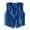Blue, variant on Men's Slim Fit Suit Vest for Business Formal Wedding and Sleeveless Tank Groom Attire