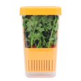 thumbnail image 1 of Herb Keeper LUVCOSY Fresh para nevera, sin BPA, color naranja, 1 of 1
