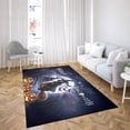 thumbnail image 4 of Happy Halloween Bloodhound Witch Pumpkins Bats Indoor Rug Dog Lover Carpet Living Bed Room Sofa Home Decor - 13012, 4 of 5