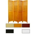 thumbnail image 3 of Handmade Beadboard 70-inch Room Divider (China) 4 Panel White, 3 of 5