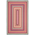 thumbnail image 2 of SAFAVIEH Braided Candyce Colorful Bordered Area Rug, Multi, 5' x 8', 2 of 13