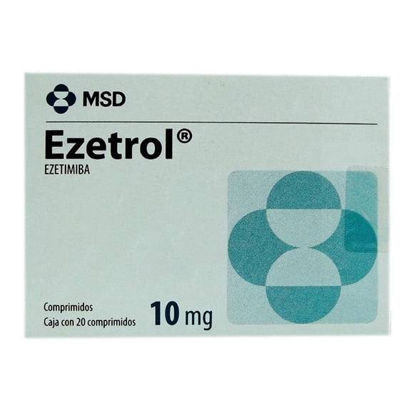 Ezetrol 10 mg 20 comprimidos
