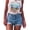 Light Blue, variant on LYMAYTER Women Denim Shorts Hole Shorts Casual Cut off Ripped Denim Shorts High Waist Hot Shorts for S-2XL