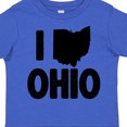 thumbnail image 4 of Inktastic I Love Ohio with State Silhouette Boys or Girls Toddler T-Shirt, 4 of 5