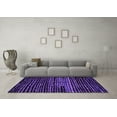 thumbnail image 3 of Ahgly Company Indoor Rectangle Abstract Pink Modern Area Rugs, 6' x 9', 3 of 4