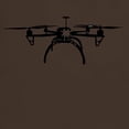 thumbnail image 3 of CafePress - Fpv Quadcopter Silhouette T Shirt - Men's Classic Graphic Cotton T-Shirt, 3 of 4