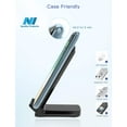 thumbnail image 5 of N1 Wireless Charger, Qi Certified Wireless Charging Stand Compatible with iPhone, Samsung Output Power - New, 5 of 10