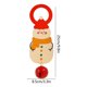 thumbnail image 3 of Adornos navideños para puertas | Juego de colgantes de árbol de Navidad y muñeco de nieve con campana | Decoración festiva para puertas y paredes que crea un ambiente navideño en interiores, 3 of 6