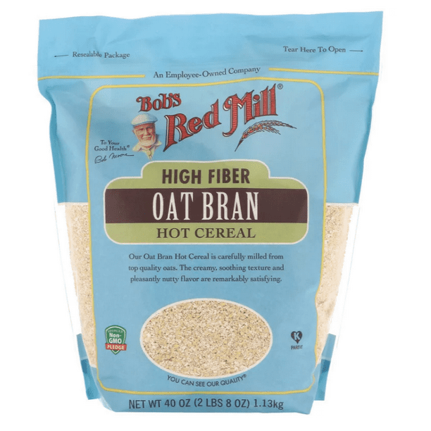 Bob's Red Mill, High Fiber, Oat Bran Hot Cereal, 40 oz Bag Walmart