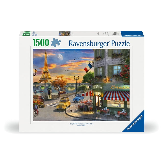 Rompecabezas Ravensburger Romantic City of Paris 1500 piezas