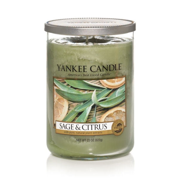 Yankee Candle Sage and Citrus Large Tumbler 22 oz Candle 1122803