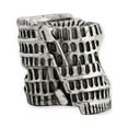thumbnail image 2 of Fancy Bead White Sterling Silver Themed 8.18 mm Reflections Colosseum Bead, 2 of 3