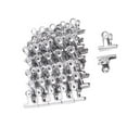 thumbnail image 3 of 60 Pack 1.2 Inch Bulldog Clips Metal Hinge Clips Bull Binder Paper File Clamps, 3 of 6