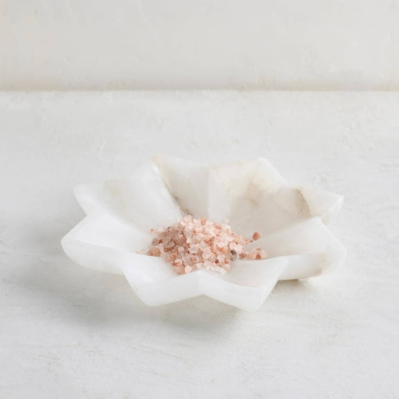 Tara Alabaster Bowl Low