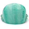 thumbnail image 5 of CLOUJI Newsboy Cap for Men Adjustable Flat Ivy Gatsby Cabbie Driving Hat Breathable Denim Cotton Golf Cap, 5 of 7
