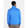 thumbnail image 3 of Ozark Trail Men's and Big Men's Quarter Zip Grid Fleece Jacket, Sizes S-3XL, 3 of 5
