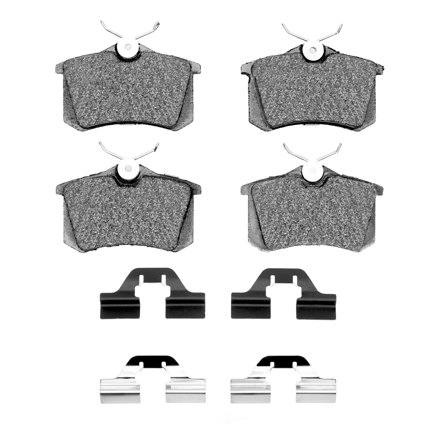 Dynamic Friction Company 1551-0340-01 DFC 5000 Advanced Brake Pads - Ceramic and Hardware Kit - OE