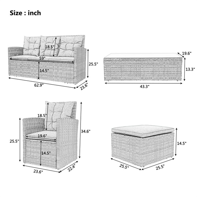 Vancouver 5 online piece cube set