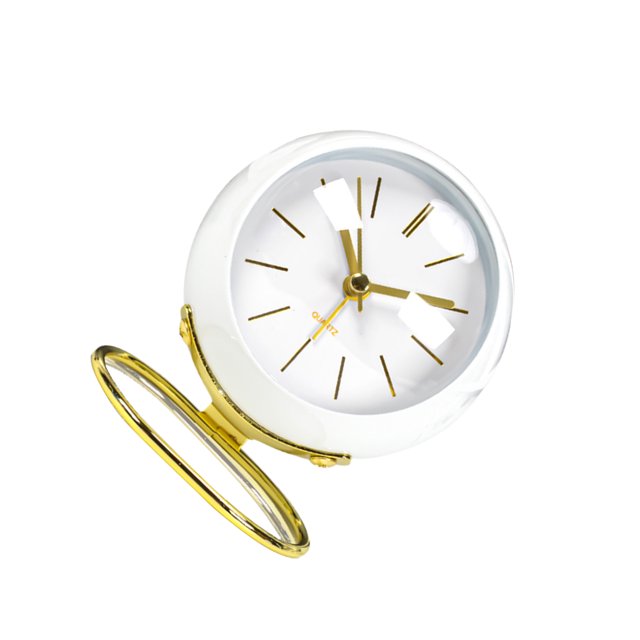 Guardoinrt Elegant Digital Alarm Clock With Luminous Dial Bedside Table Or Desk Night Light Function Wake Up white