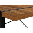 thumbnail image 6 of Monarch Specialties Computer Desk, Home Office, Laptop, 48"L, Work, Walnut Laminate, Black Metal, 6 of 10