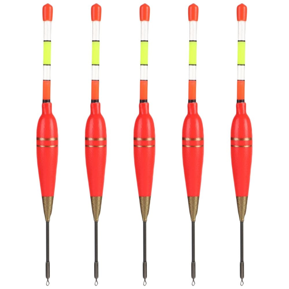 5PCS 6g/8g/10g/15g/20g Bobber Plastic Luminous Ball Boia Light Stick