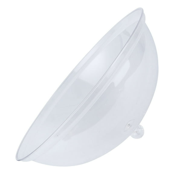 DEEPCRAFF 1Pack Plate Serving Cover Tent Acrylic Clear for Home Use and Kitchen Decoration