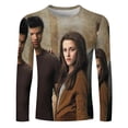 thumbnail image 2 of The Twilight Saga Mens T-Shirts Long Sleeve Printed Shirt Soft Casual Tee Top Fashion Lightweight Blouse 3XL, 2 of 6