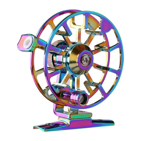 Yashili Fly Fishing Reel CNC Aluminum Alloy Ice Reel Powerful Lightweight Fly Reels