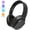 Black, variant on AEWLYLI Noise Cancelling Headphones, Foldable Over Ear Stereo Headset with Microphone, S31 Black