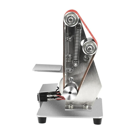 oshhni Mini Belt Sander Polishing Grinding Machine for Making DIY Woodworking