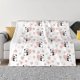 thumbnail image 1 of Fotbe Heart Panda Manta de Franela con Estampado, Manta Ultrasuave para Cama, Sofá, Auto, Hipoalergénica y Antibolitas-40"x30", 1 of 6