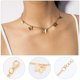 thumbnail image 5 of Gargantilla para mujer, collar con mariposa, 2 uds., collar corto, gargantilla con colgante para mujer, 5 of 8
