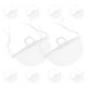 thumbnail image 4 of 10 Uds. Máscara de boca transparente, caras antivaho, escudo bucal, protector de saliva reutilizable, cubierta de caras, máscara de catering lavable, reutilizable para restaurante, cocina, barbacoa, 4 of 6