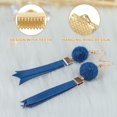 thumbnail image 5 of 200Pcs Ribbon Ends, 10mm Ribbon Crimp Clamp End Bookmark Leather Pinch Crimps Cord Ends, Foldable Clasps Crimp End for Necklace Bracelet DIY Craft Making, Light Gold, 5 of 7