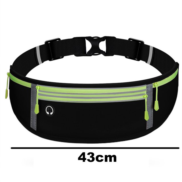 Ceinture de Course Slim, Sac Banane d'Entraînement pour Hommes Femmes, Ceinture de Course Marche Cyclisme Camping