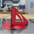 thumbnail image 5 of Multi Angle Measuring Ruler,Woodworking Square Protractor,Aluminum Miter Triangle Ruler, Layout Measuring Tool, 5 of 7