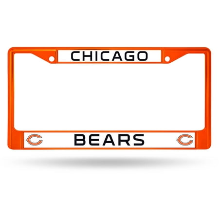 Rico Industries NFL Color License Plate Frame, Chicago