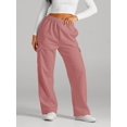 thumbnail image 2 of Pantalons Cargo pour Femmes Décontractés en Molleton Ample Taille Haute Joggers, 2 of 6