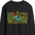 thumbnail image 3 of Marvel - Black Widow Type - Men's Long Sleeve Graphic T-Shirt, 3 of 5